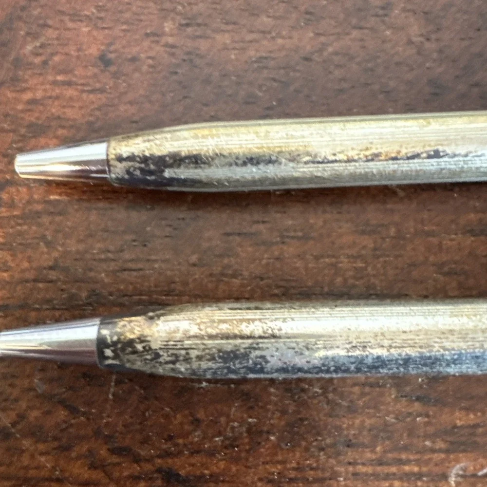 Sterling Cross Couples Gifts - For Him & For Her Pen Set Vintage Hard Case